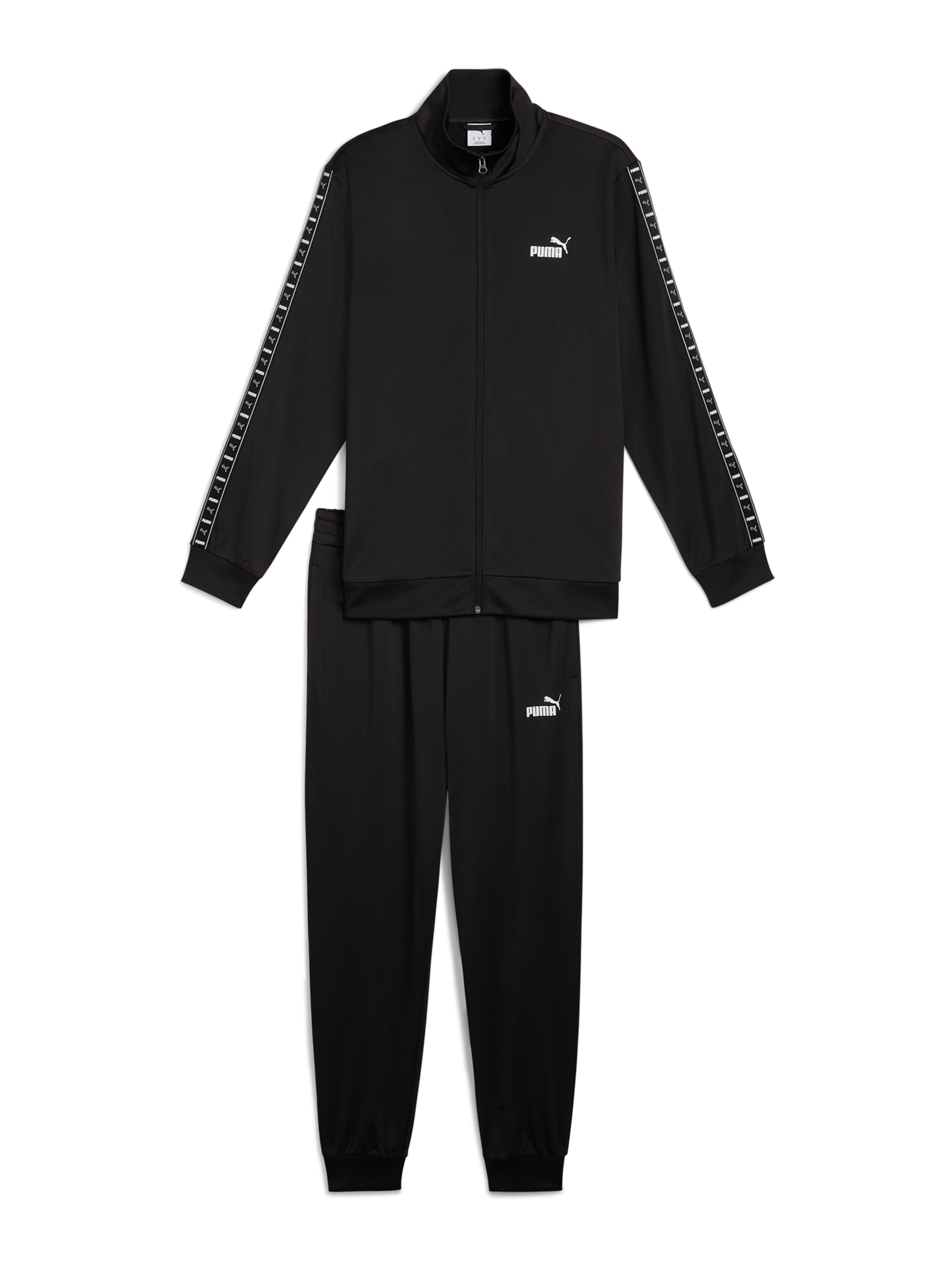 PUMA Φόρμα σε μαύρο: μπροστά