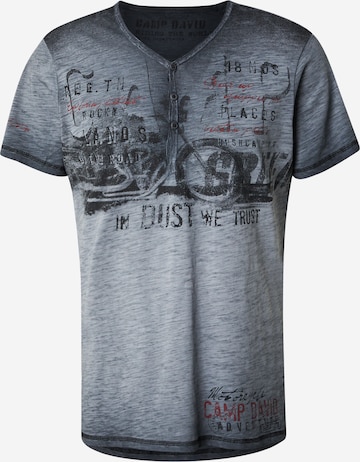 CAMP DAVIDMajica - plava boja: prednji dio