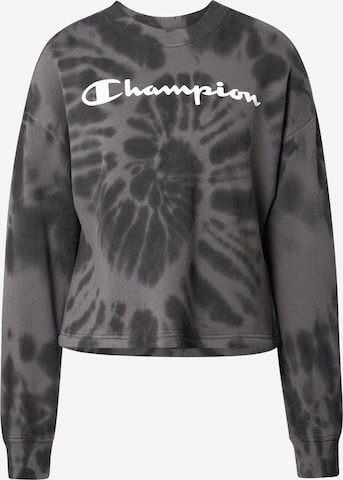 Champion Authentic Athletic Apparel Sweatshirt in Black: front