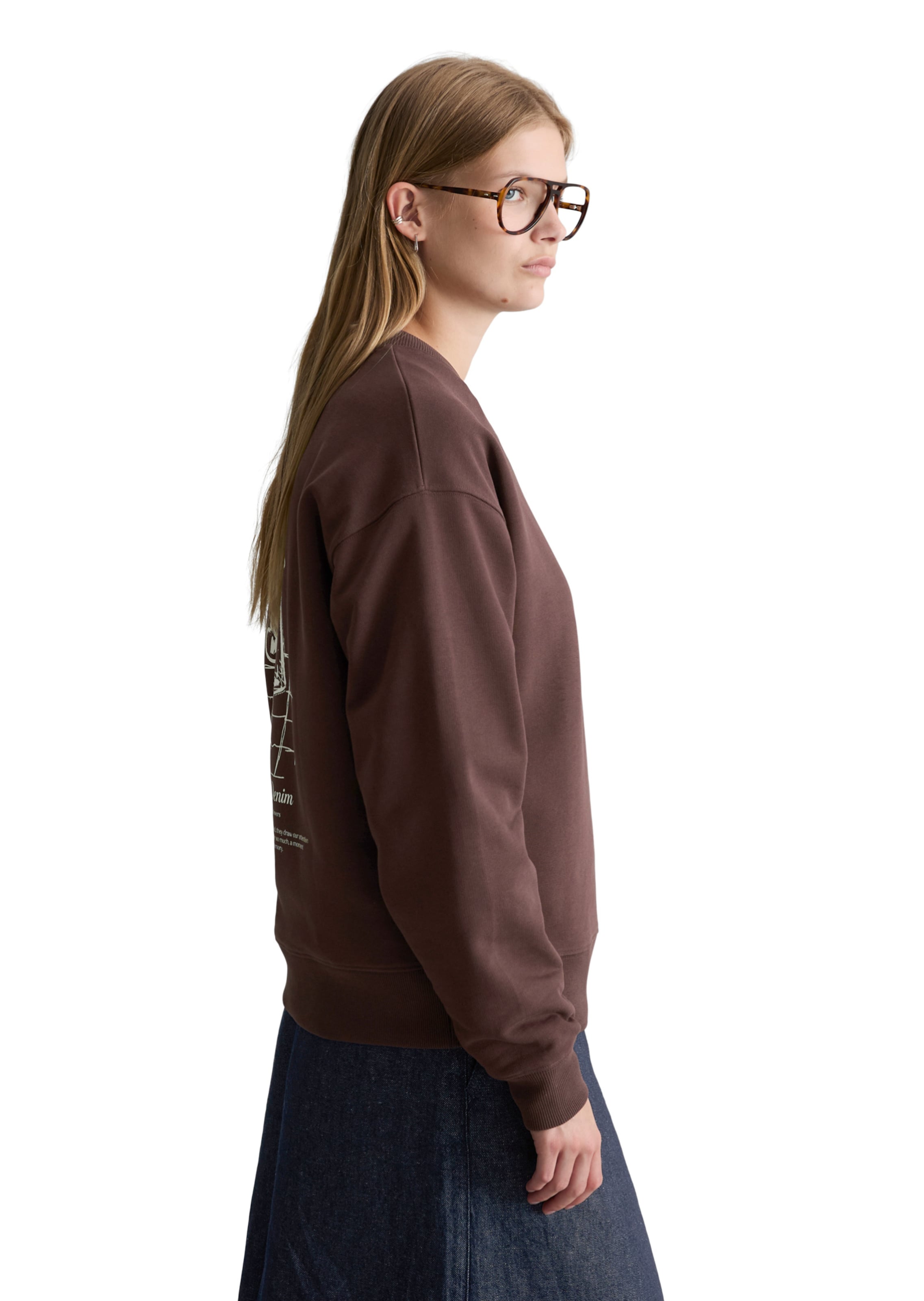 Marc O'Polo DENIM Sweatshirt in Rot