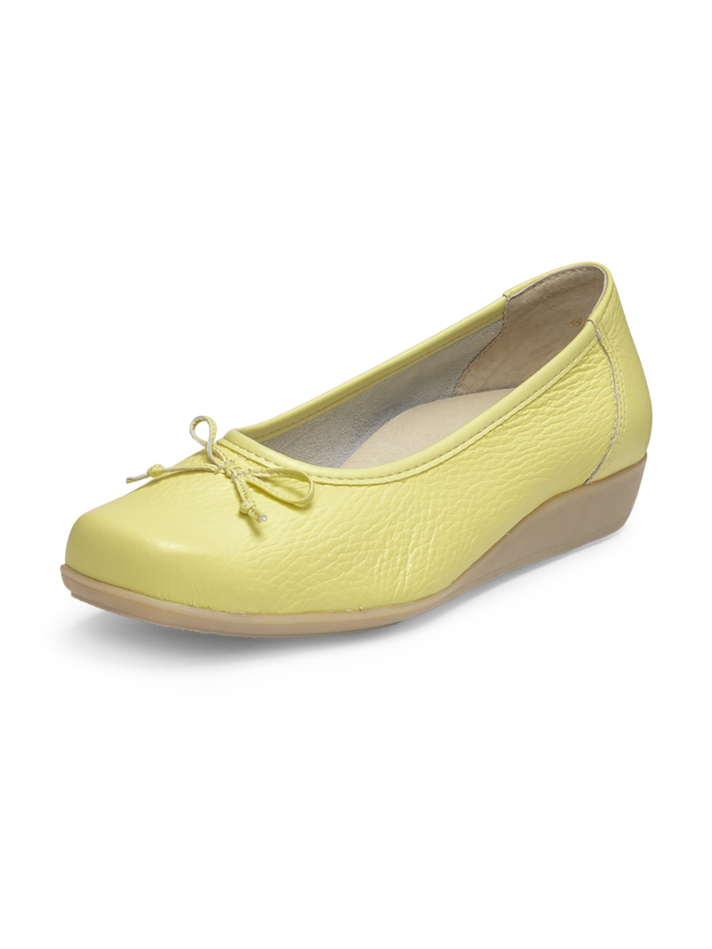 Ballerina di VITAFORM in giallo: frontale