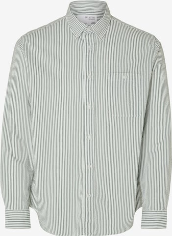 Regular fit Camicia 'Reil' di SELECTED HOMME in verde: frontale