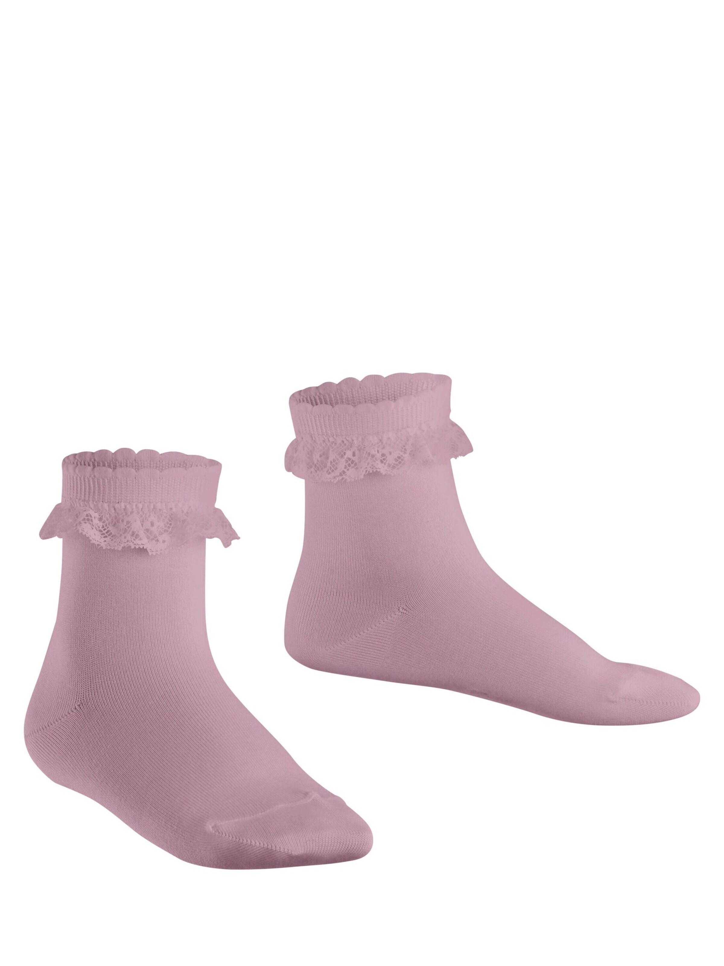 FALKE Socken 'Romantic Lace' in Pink