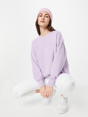 Champion Authentic Athletic Apparel Sweatshirt in Purple