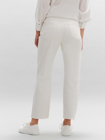 OPUS Regular Jeans 'Lani' i hvit