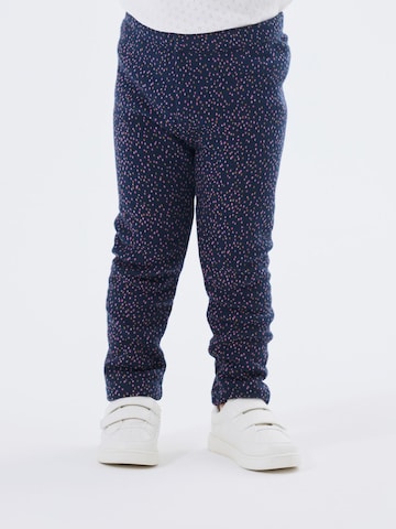 Skinny Leggings 'Davina' NAME IT en bleu : devant