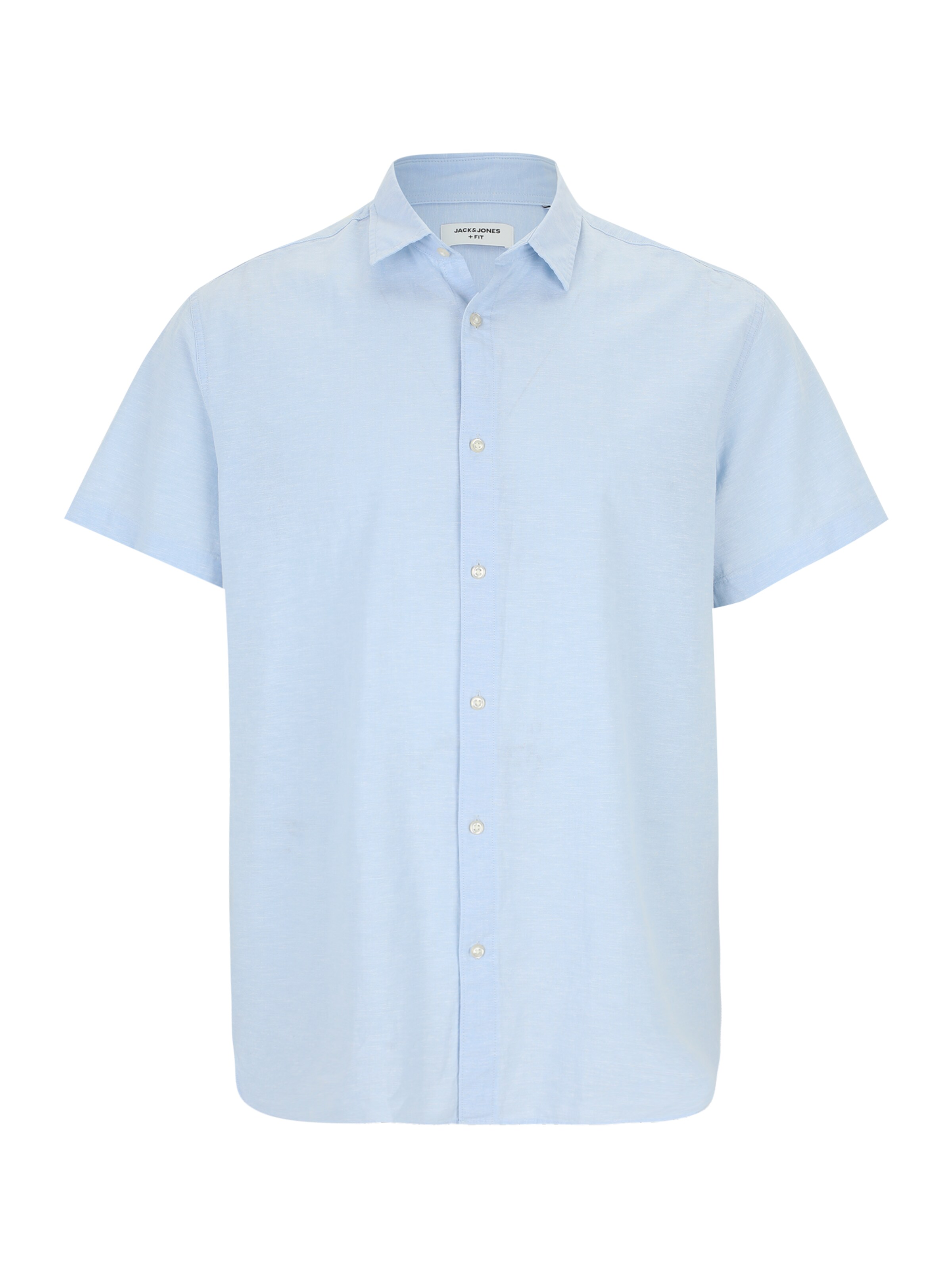 Jack & Jones Plus Triiksärk 'JJEBreeze', värv sinine: eest vaates