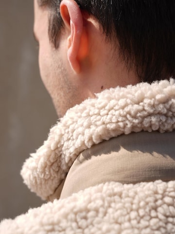 Surf Monkey Fleecejacke in Beige