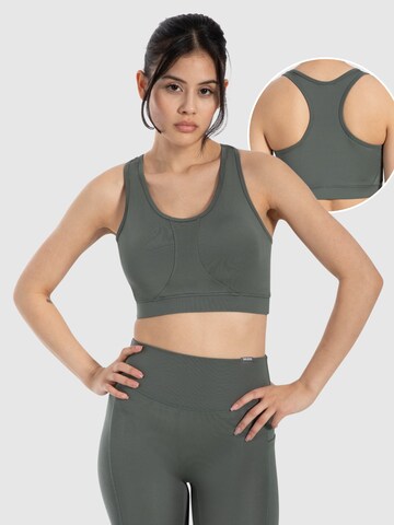 Smilodox Sports top ' Candace ' in Green: front