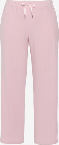 Ulla Popken Pyjamahose in Pink: predná strana