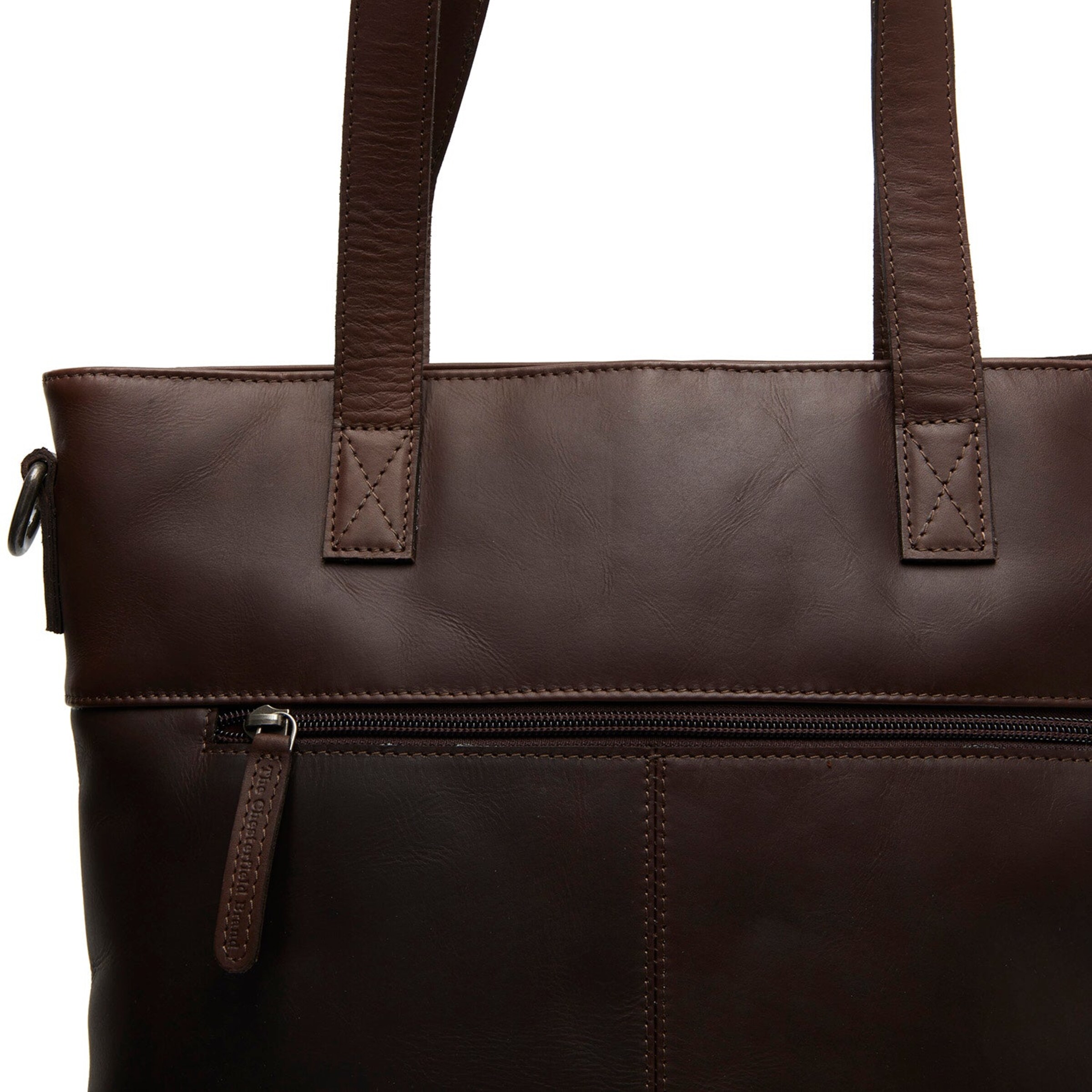 The Chesterfield Brand Schoudertas in Bruin