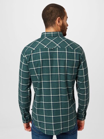 Matinique Regular fit Button Up Shirt 'Trostol' in Green