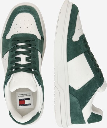 Tommy Jeans Sneakers laag 'MIX MAT CUPSOLE 2.0' in Groen