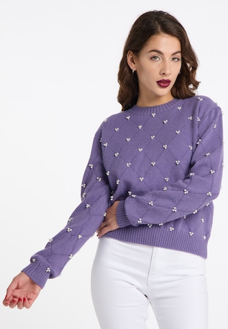 faina Sweater 'Tylin' in Purple: front