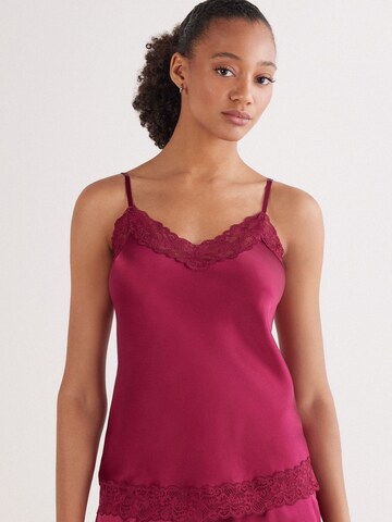 INTIMISSIMI Pajama Shirt in Red: front