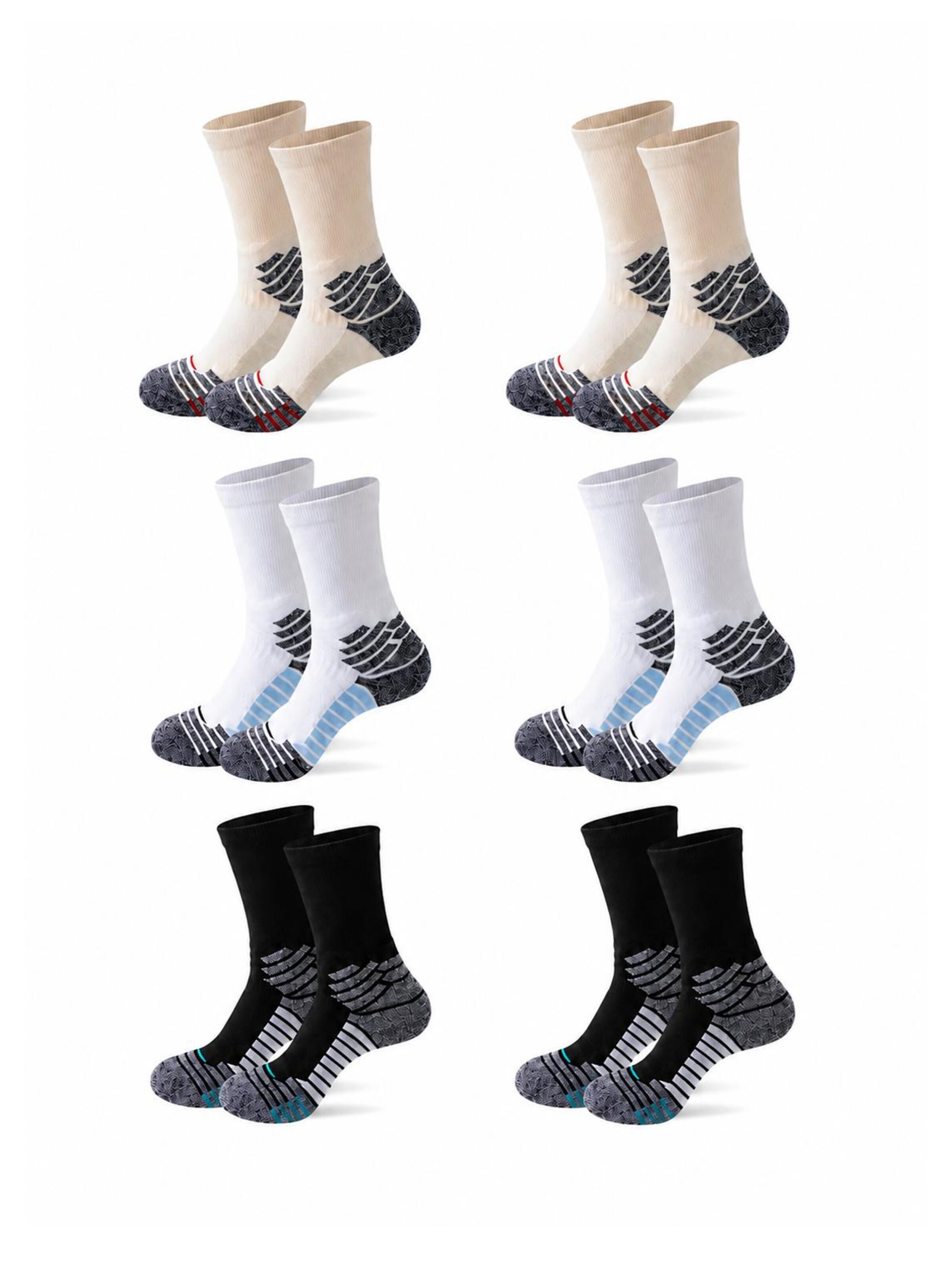 Emilie collection Sportsocken 'Outdoor socks'‌‌‌ in Mischfarben: Vorderseite