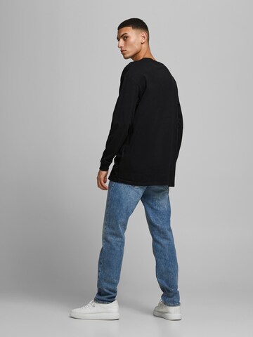 melns JACK & JONES T-Krekls 'BRINK'