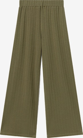 Thinking MU Loose fit Pants ' Trash Dalia ' in Green: front