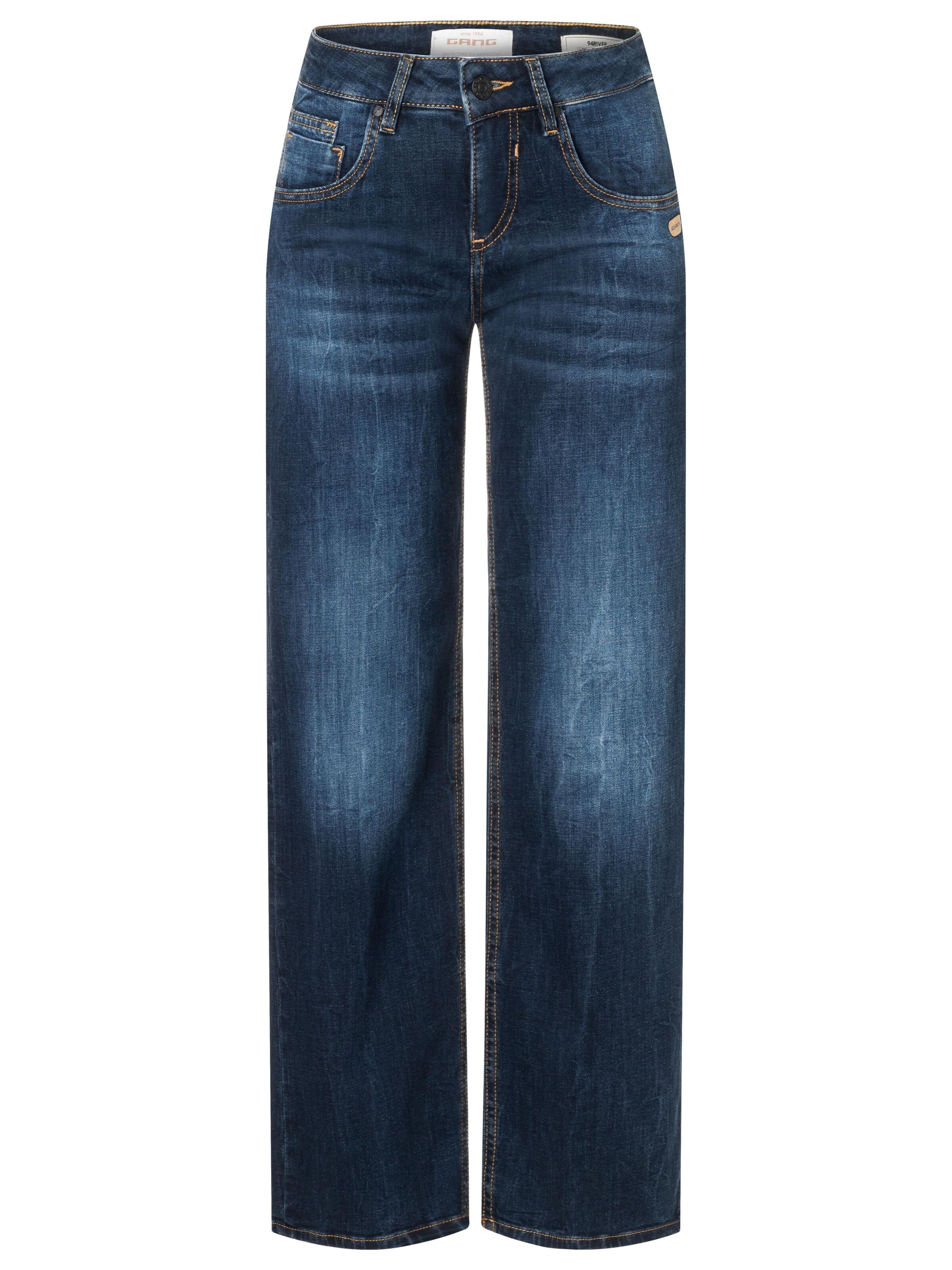 Gang Regular Jeans '94RIVER' in Blauw: voorkant