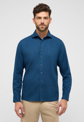 ETERNA Regular fit Business shirt in Blue: front