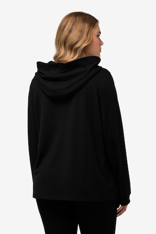 Ulla Popken Sweatshirt in Zwart