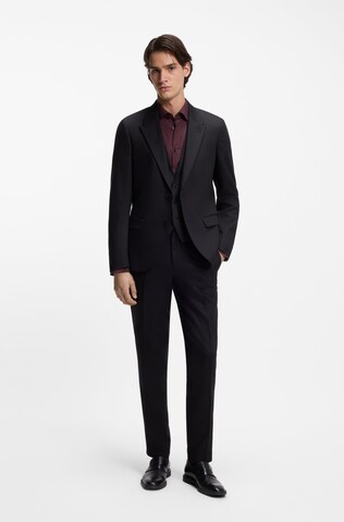 HUGO Regular fit Button Up Shirt 'Kenno' in Red