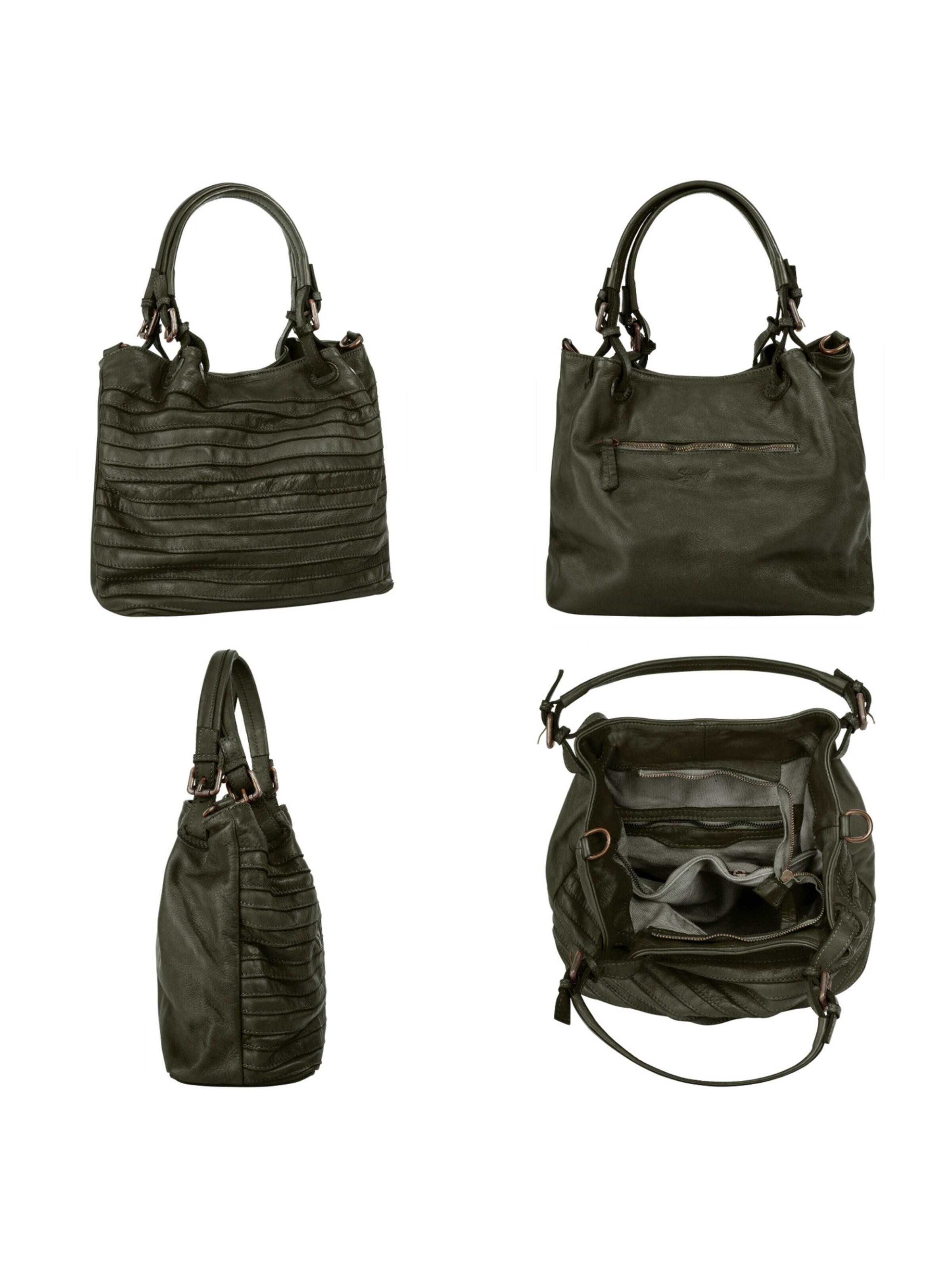 Cabas Samantha Look en vert