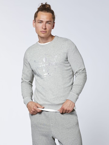 CHIEMSEE Regular fit Sweatshirt i grå: framsida