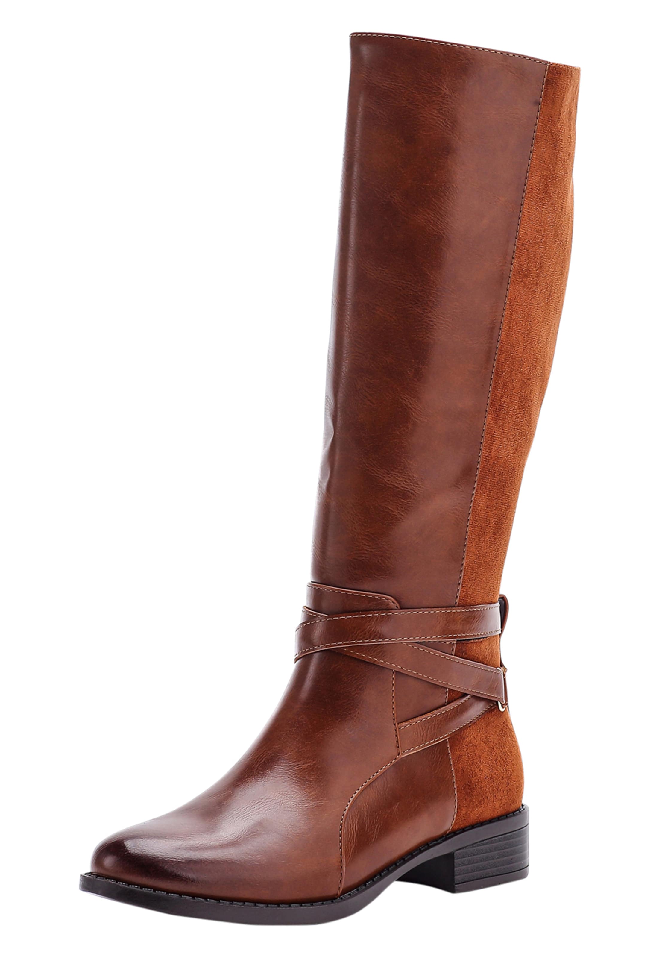 Elara Laarzen in Bruin: voorkant