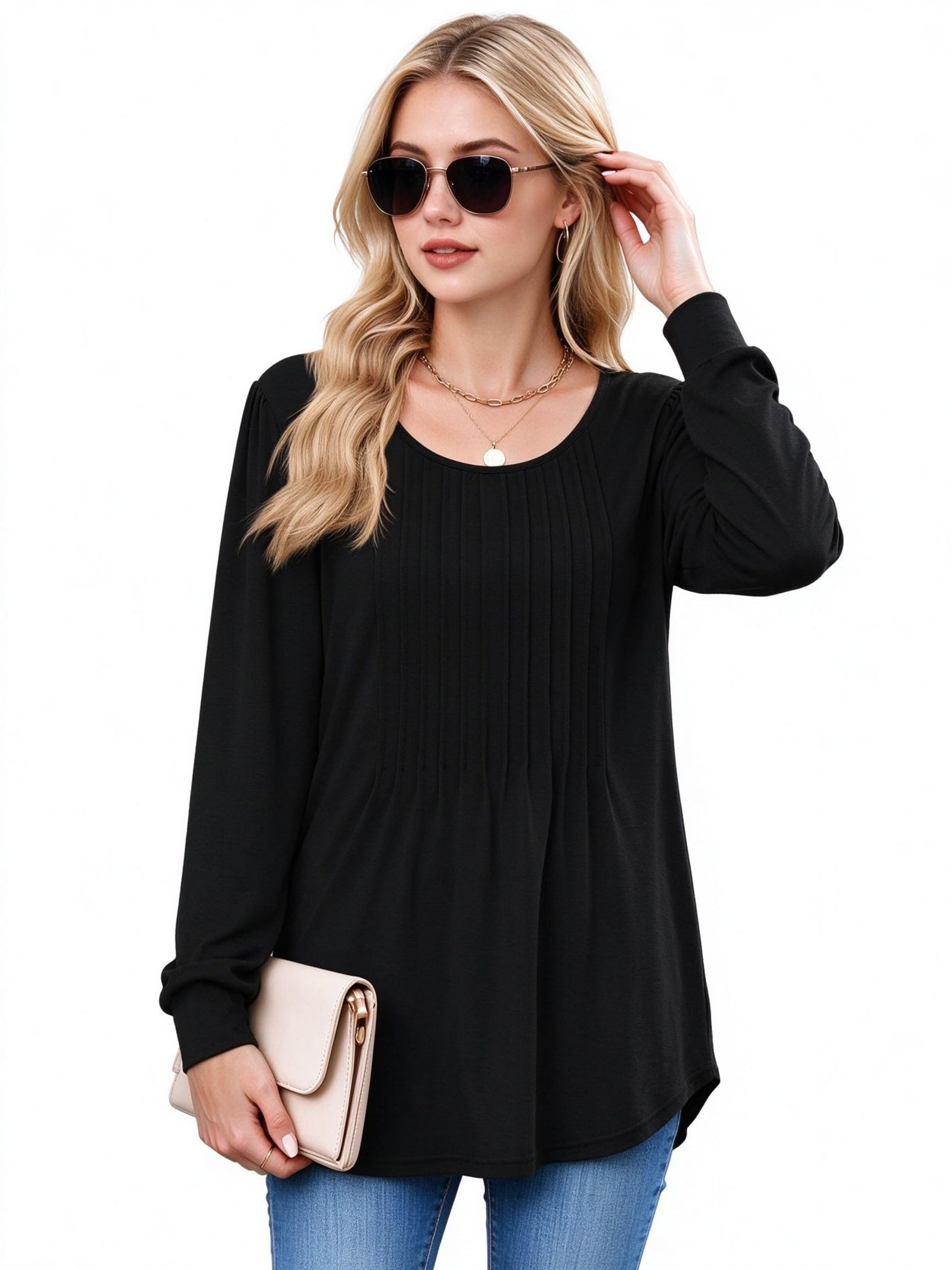 Yesfashion Shirt in Zwart