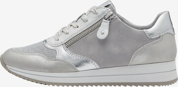 JANA Sneakers laag in Zilver