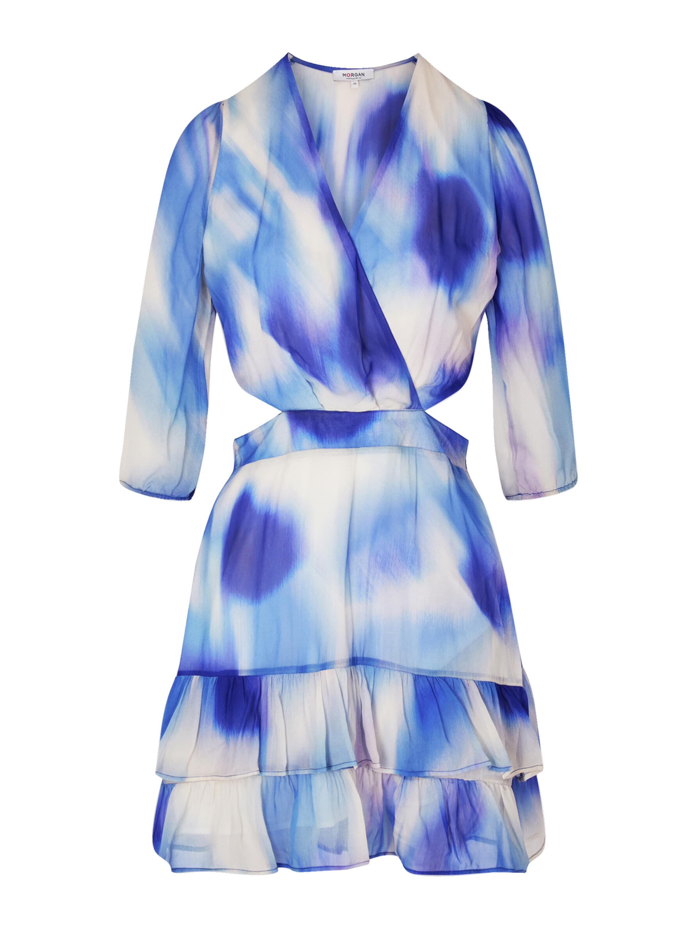 Morgan Dress '261-RBO' in Blue: front