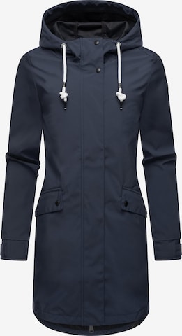 Manteau fonctionnel 'Tinsley' Ragwear en bleu : devant