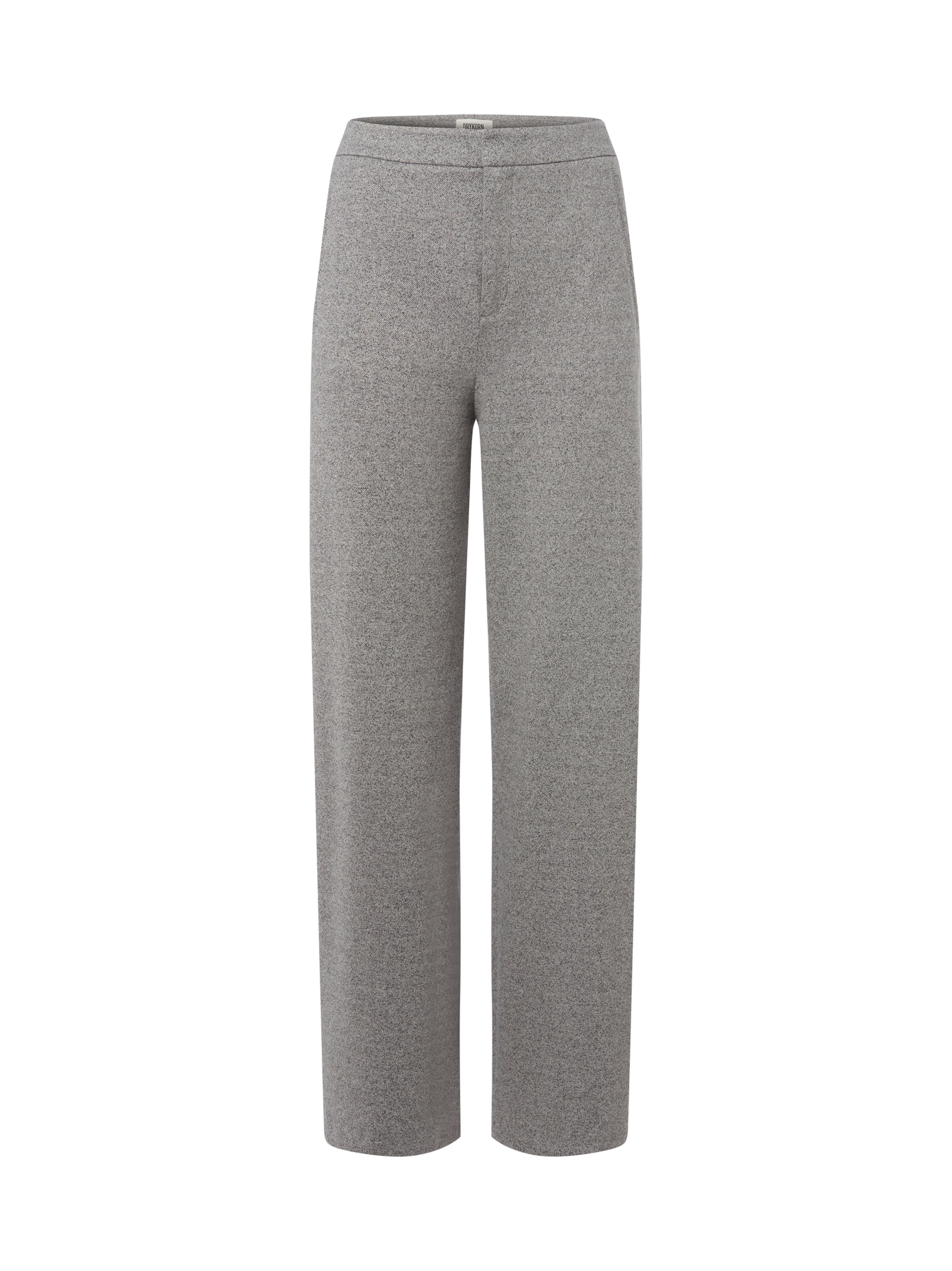 DRYKORN Loose fit Trousers 'Fae' in Grey: front