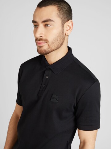 BOSS Poloshirt 'Parlay 143' in Schwarz