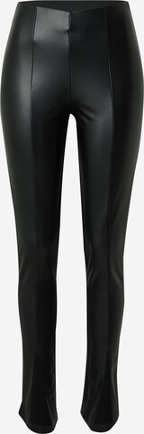 Coupe slim Leggings 'PAPAYA' ONLY en noir : devant