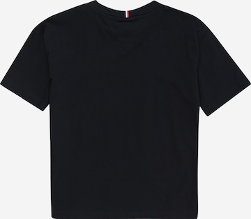 TOMMY HILFIGER Koszulka 'Essential' w kolorze czarny