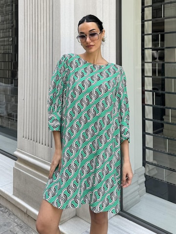 For You Moda Jurk in Groen