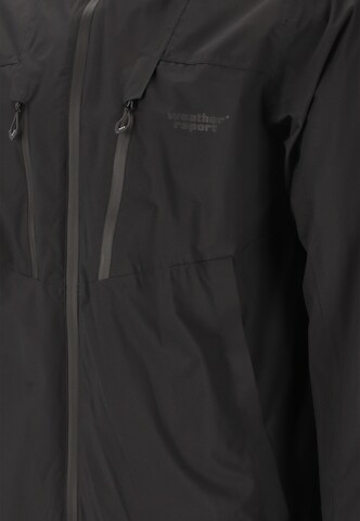Weather Report Regenjacke 'Harbor' in Schwarz