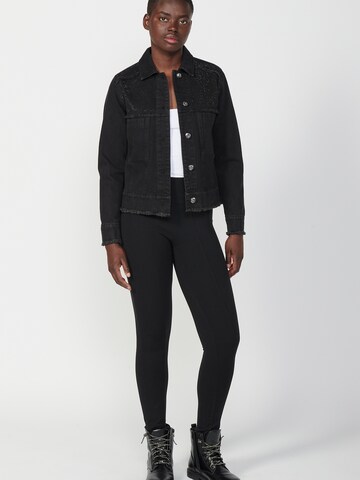 KOROSHI Übergangsjacke in Schwarz