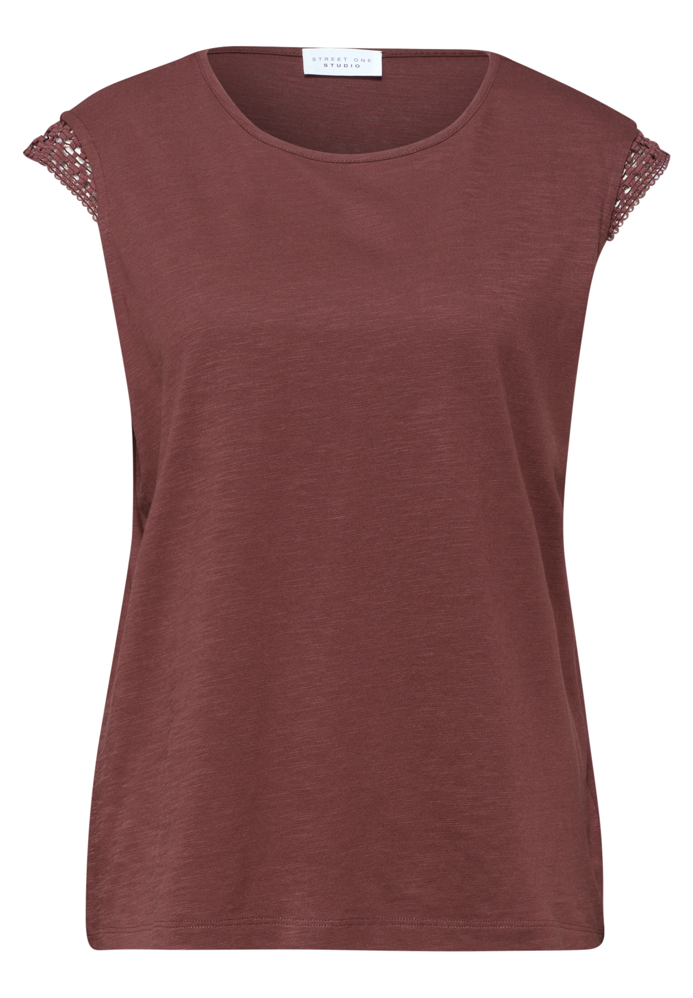Street One Studio Shirt in Braun: Vorderseite