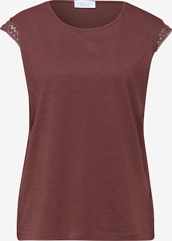 Street One Studio Shirt in Braun: Vorderseite