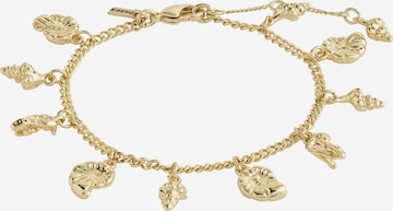 Pilgrim Bracelet 'Sea' in Gold: front