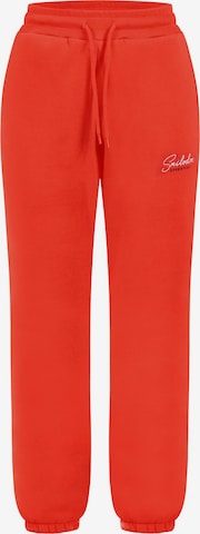 Smilodox Broek in Rood: voorkant