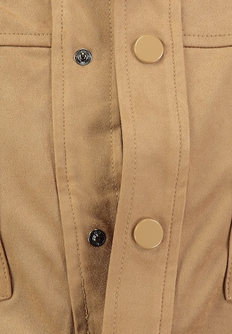 Coupe regular Chemise ' BORDER ' Key Largo en beige