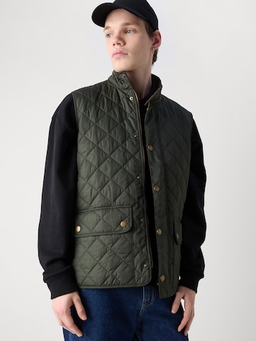 Barbour Mellény 'Lowerdale' - zöld: elől