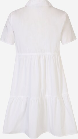 Pieces Maternity - Vestido camisero 'VALDINE' en blanco