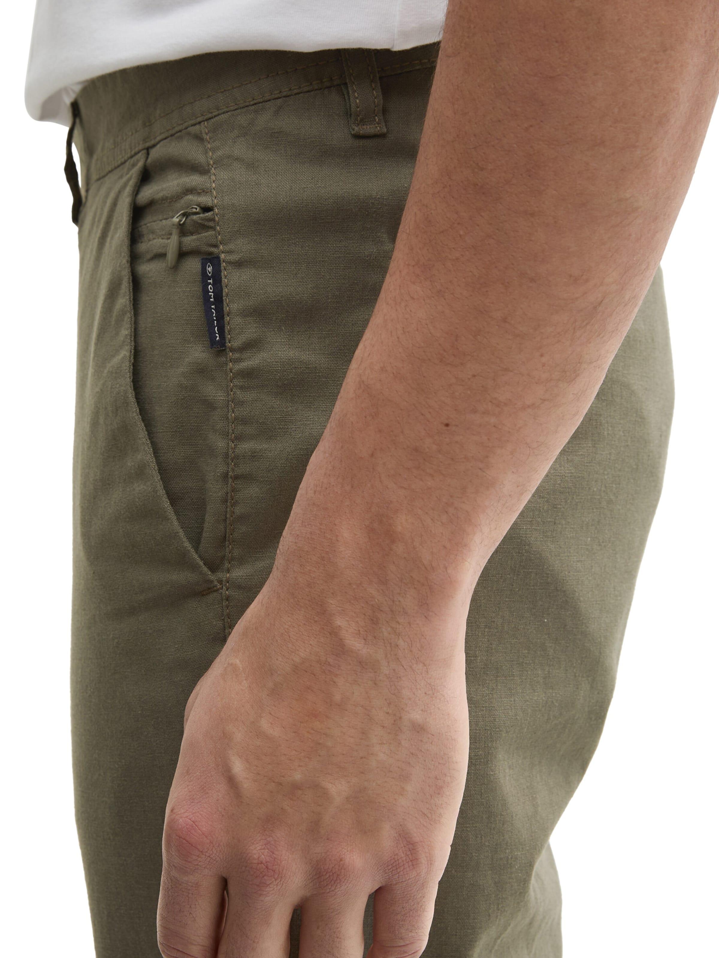 regular Pantaloni chino di TOM TAILOR in verde