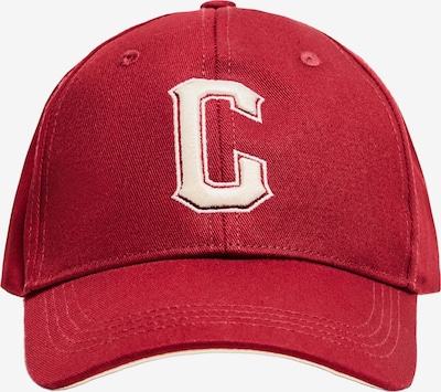 Bershka Lippalakki värissä kirkaanpunainen / luonnonvalkoinen, Tuotenäkymä