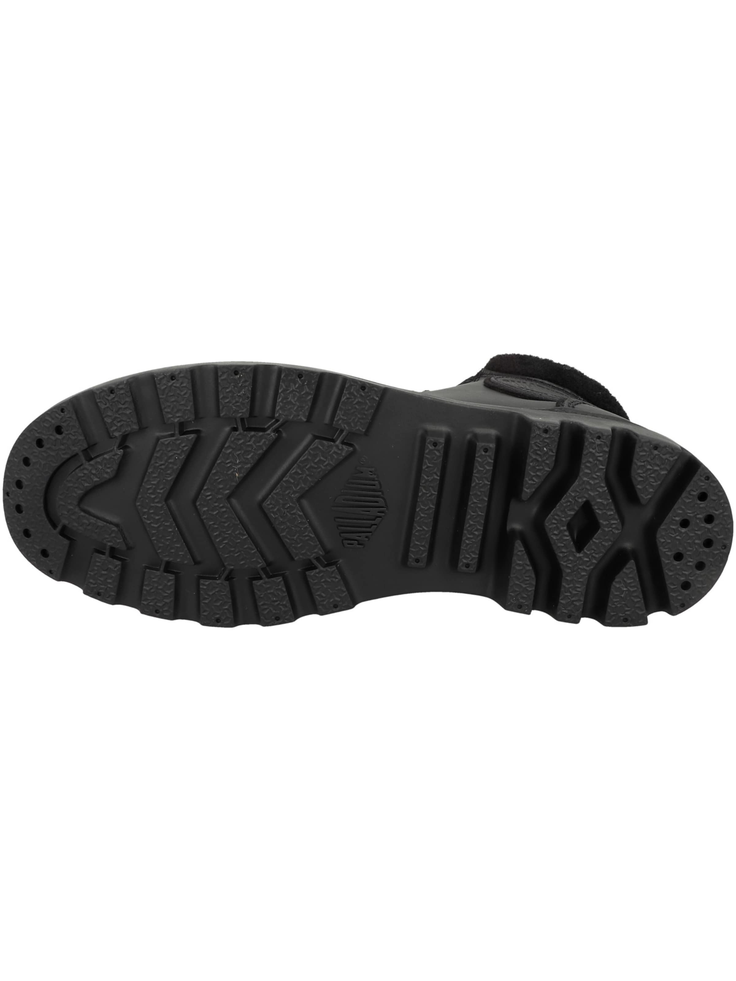 Palladium Veterlaarsjes 'Pampa' in Zwart